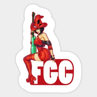 I-No FGC (fighting game community) Sticker